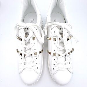 New Valentino Garavani Rockstud Women's Sneakers Sz. 40.5 (U.S. 10) Italy No Box